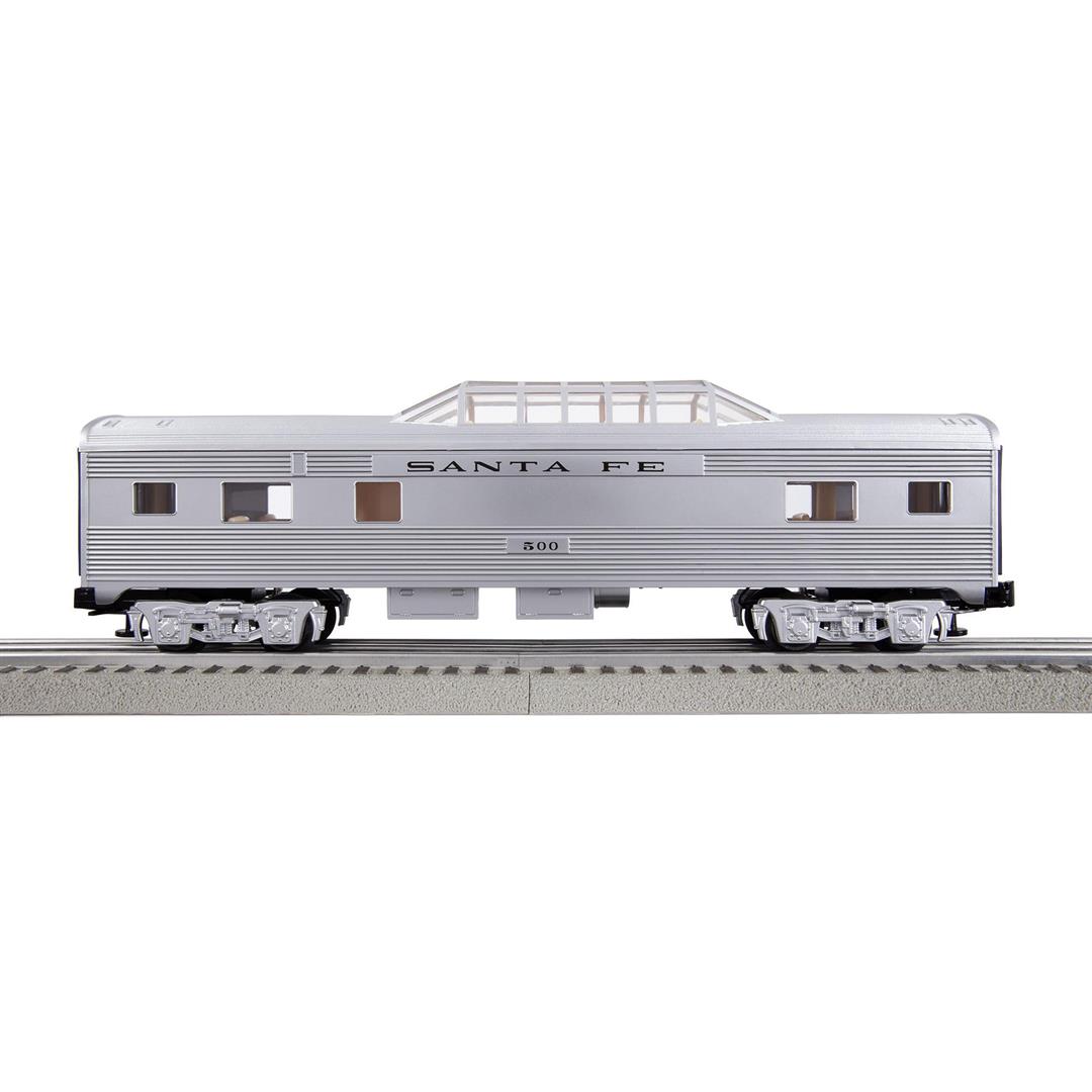 Lionel Santa Fe Add-on Vista Dome Car #500 Rolling Stock