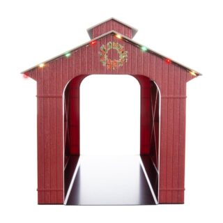 Lionel Trains Lighted Christmas Snow Bridge Train Model Accessory