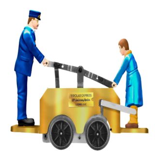 Lionel Warner Bros. The Polar Express 20th Anniversary Handcar - Gold-plated
