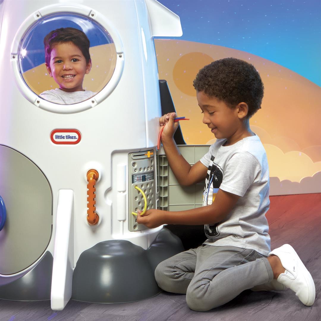 Little Tikes Adventure Rocket Space Astronaut for Kids, Boys, Girls, 2-6 Years - Image 6
