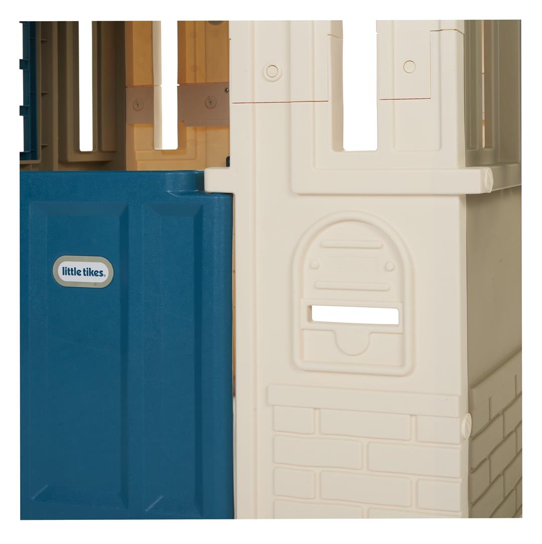 Little Tikes Cape Cottage Pretend Playhouse with Working Door, Toddlers Ages 2+, Blue - Image 9