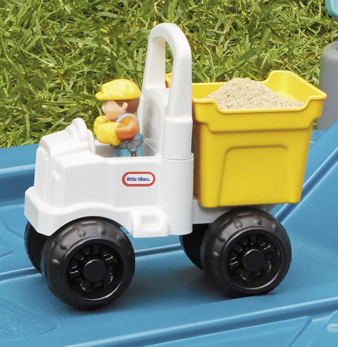 Little Tikes Dirt Diggers Excavator Sandbox for Kids, Including Lid and Play Sand Accessories - Image 5