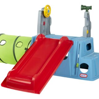 Little Tikes Easy Store Slide & Explore, Indoor Outdoor Climber Playset for Toddlers Kids Ages 1-3