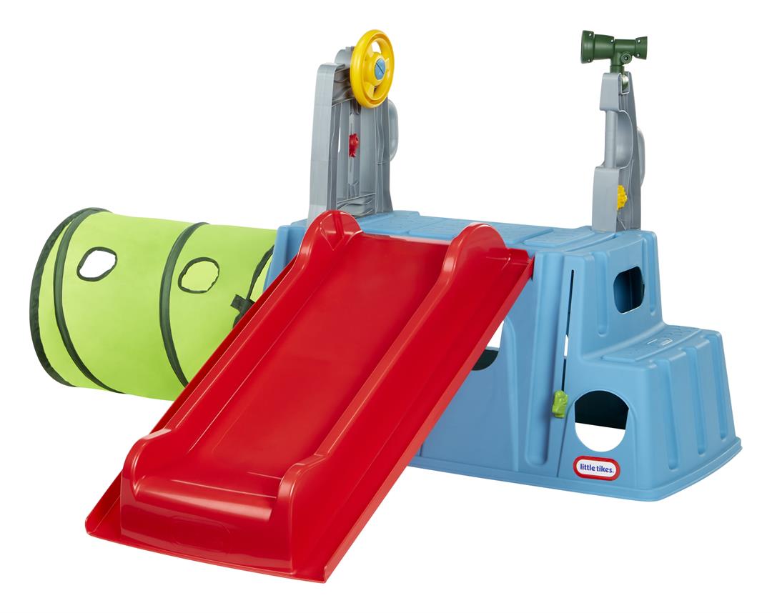 Little Tikes Easy Store Slide & Explore, Indoor Outdoor Climber Playset for Toddlers Kids Ages 1-3