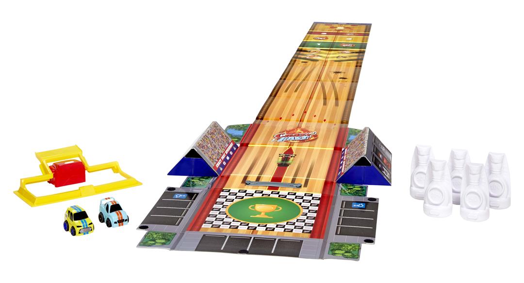 Little Tikes, My First Cars, Crazy Fast 3-in-1 Rollin Bowlin Racin Playset with 2 Exclusive Pullback Toy Car Vehicles, Goes up to 50ft! Children Ages 3+ - Image 5