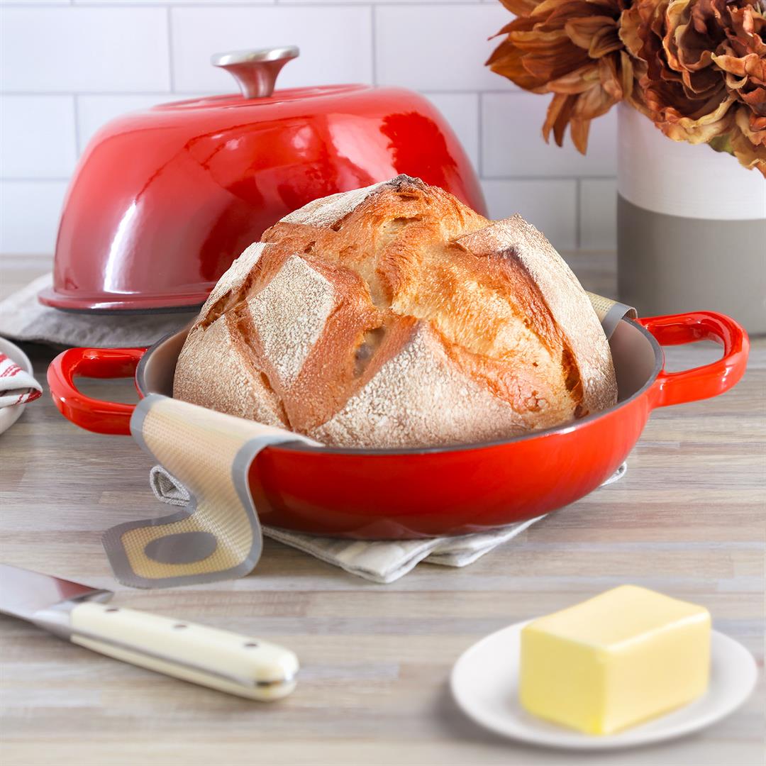 megachef-6-quart-enameled-cast-iron-bread-pot-in-red-with-baking-mat-6.jpeg