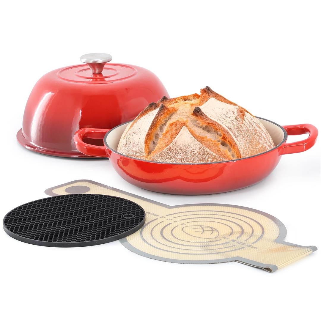 megachef-6-quart-enameled-cast-iron-bread-pot-in-red-with-baking-mat-7.jpeg