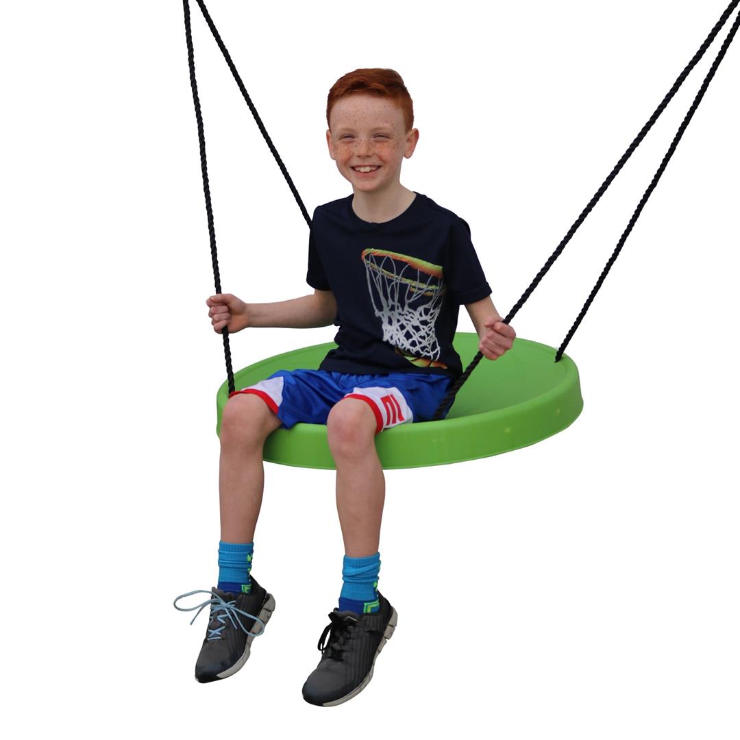 M&M Sales Enterprises Inc Air Riderz Saucer Swing - Green - Image 3