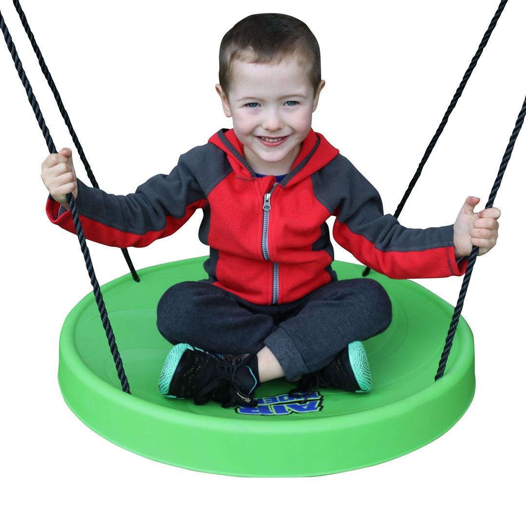 M&M Sales Enterprises Inc Air Riderz Saucer Swing - Green