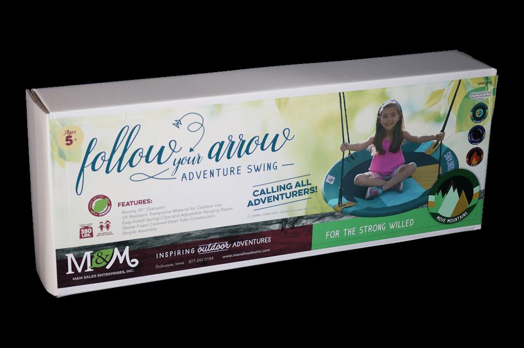 M&M Sales Enterprises Inc Move Mountains Adventure Mat Swing - Image 3