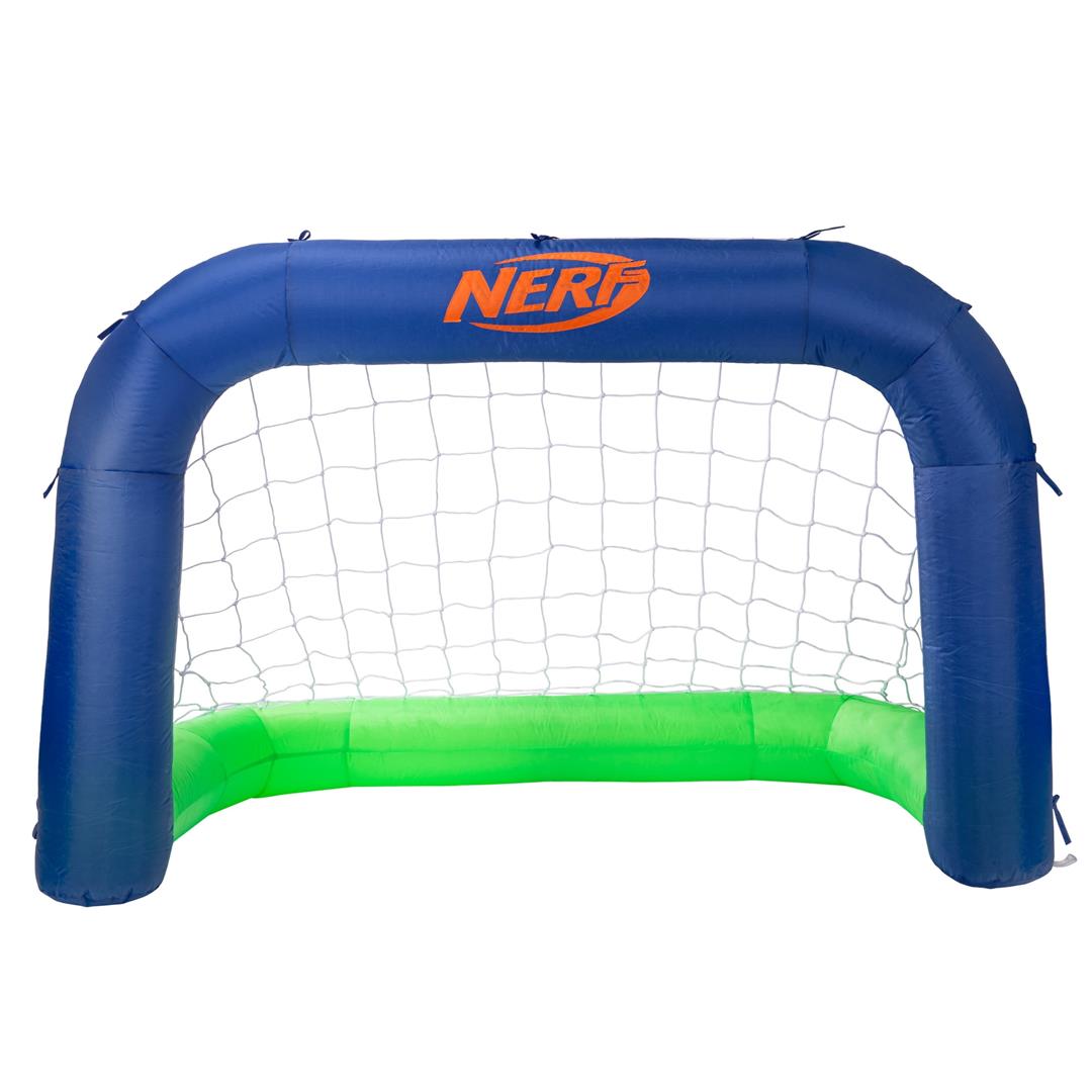 NERF Air Goal- Instant Blow Up Soccer Goal - Plug In and Inflates in 10 Seconds - Image 2
