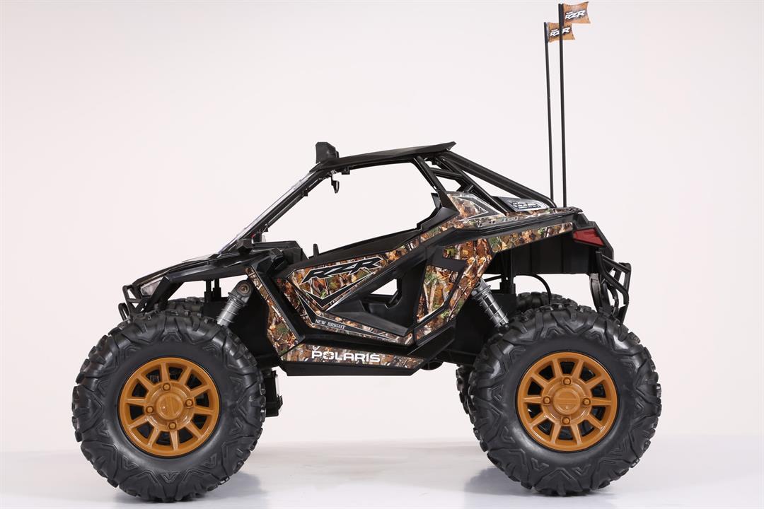 New Bright (1:5) Polaris RZR XP Pro 12.8V Battery Remote Control Camo ATV 2.4GHz, 60875U Child - Image 10
