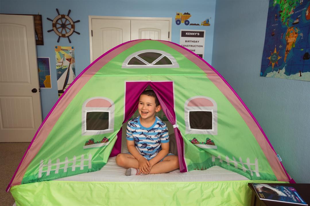 Pacific Play Tents Cottage Bed Play Tent - Full - Polyester, Child - Image 9