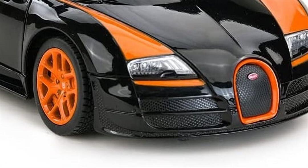 PlayWorld 1:14 RC Bugatti Veyron Grand Sport Vitesse Car (Orange) - Image 2