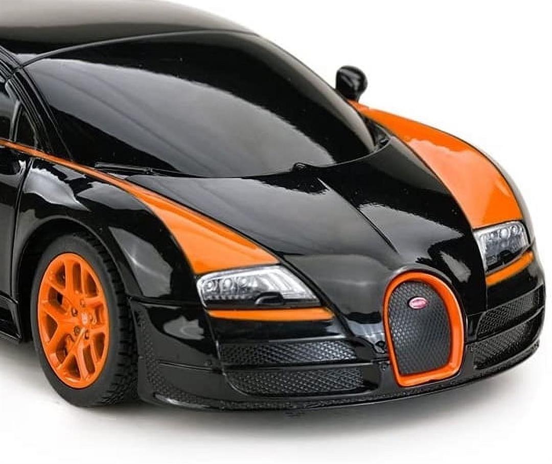 PlayWorld 1:14 RC Bugatti Veyron Grand Sport Vitesse Car (Orange) - Image 3