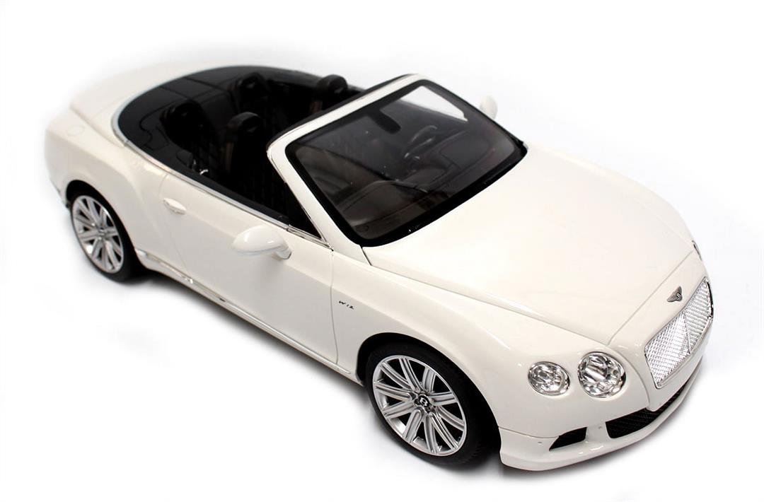 PlayWorld Ready! Set! Race! 1:12 RC Bentley Continental GT Convertible - White - Image 6