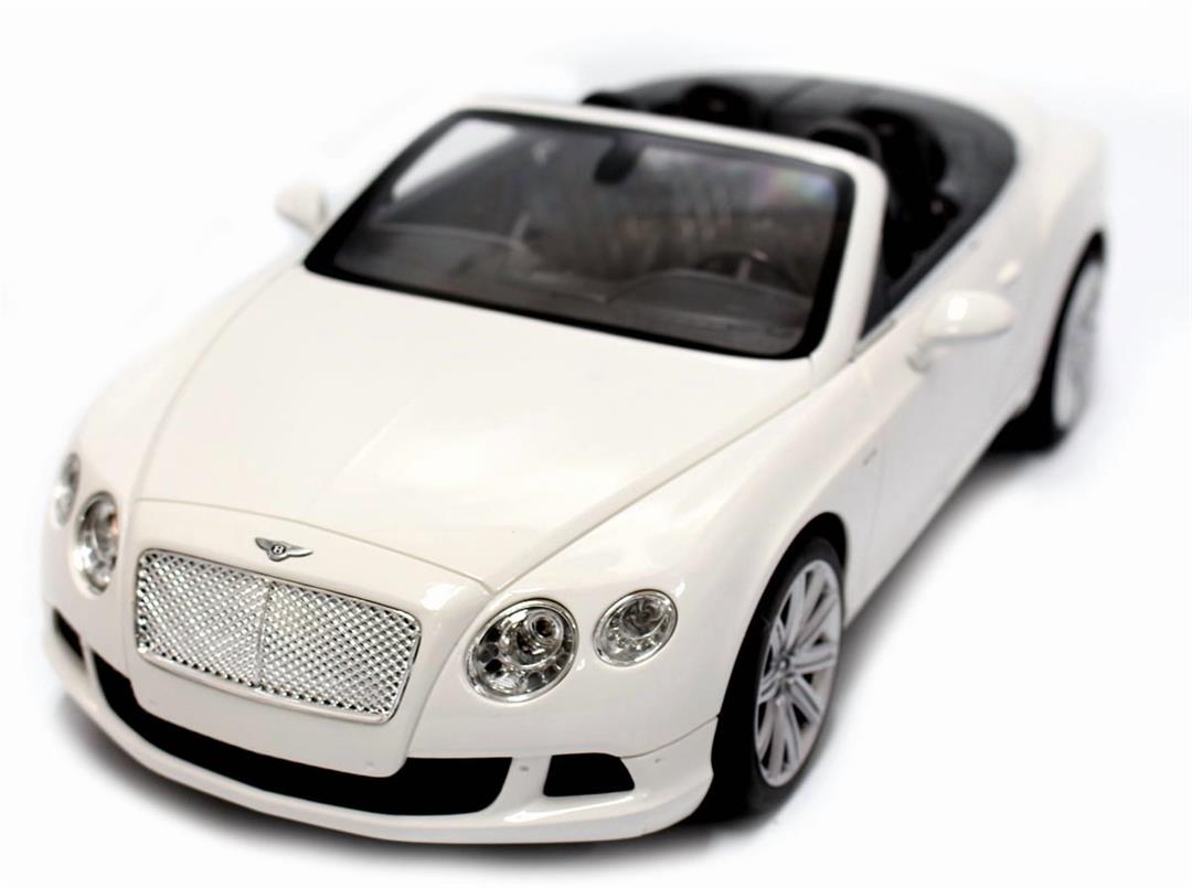 PlayWorld Ready! Set! Race! 1:12 RC Bentley Continental GT Convertible - White
