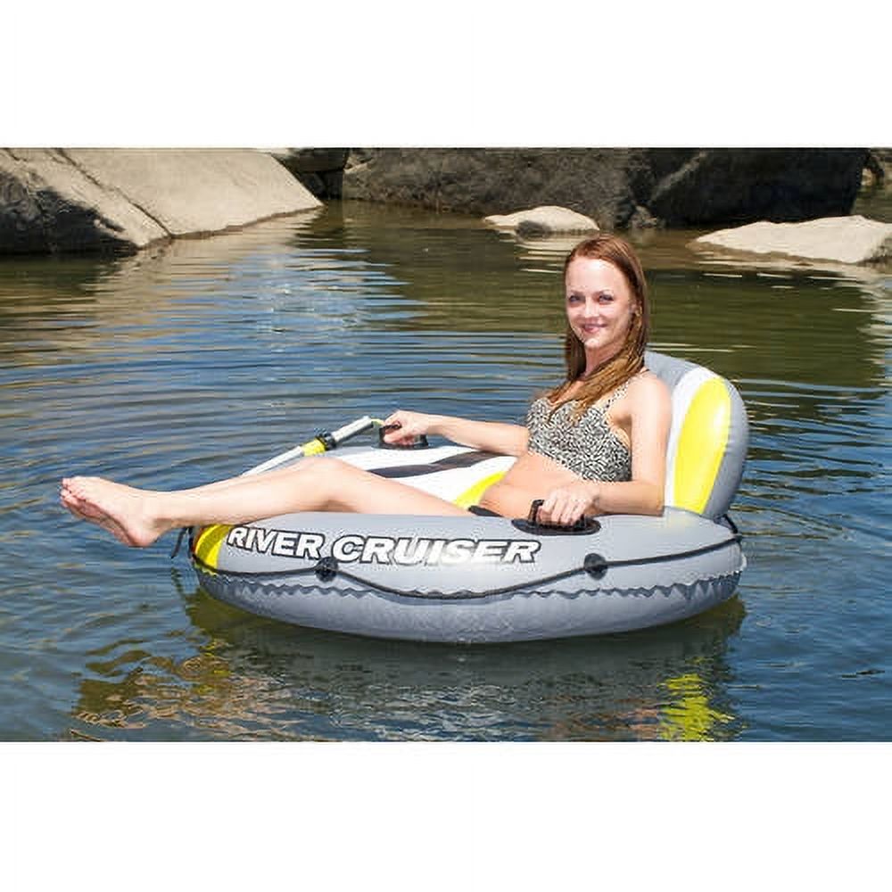 Poolmaster DLX River Cruiser Lounge with Launcher - Image 2