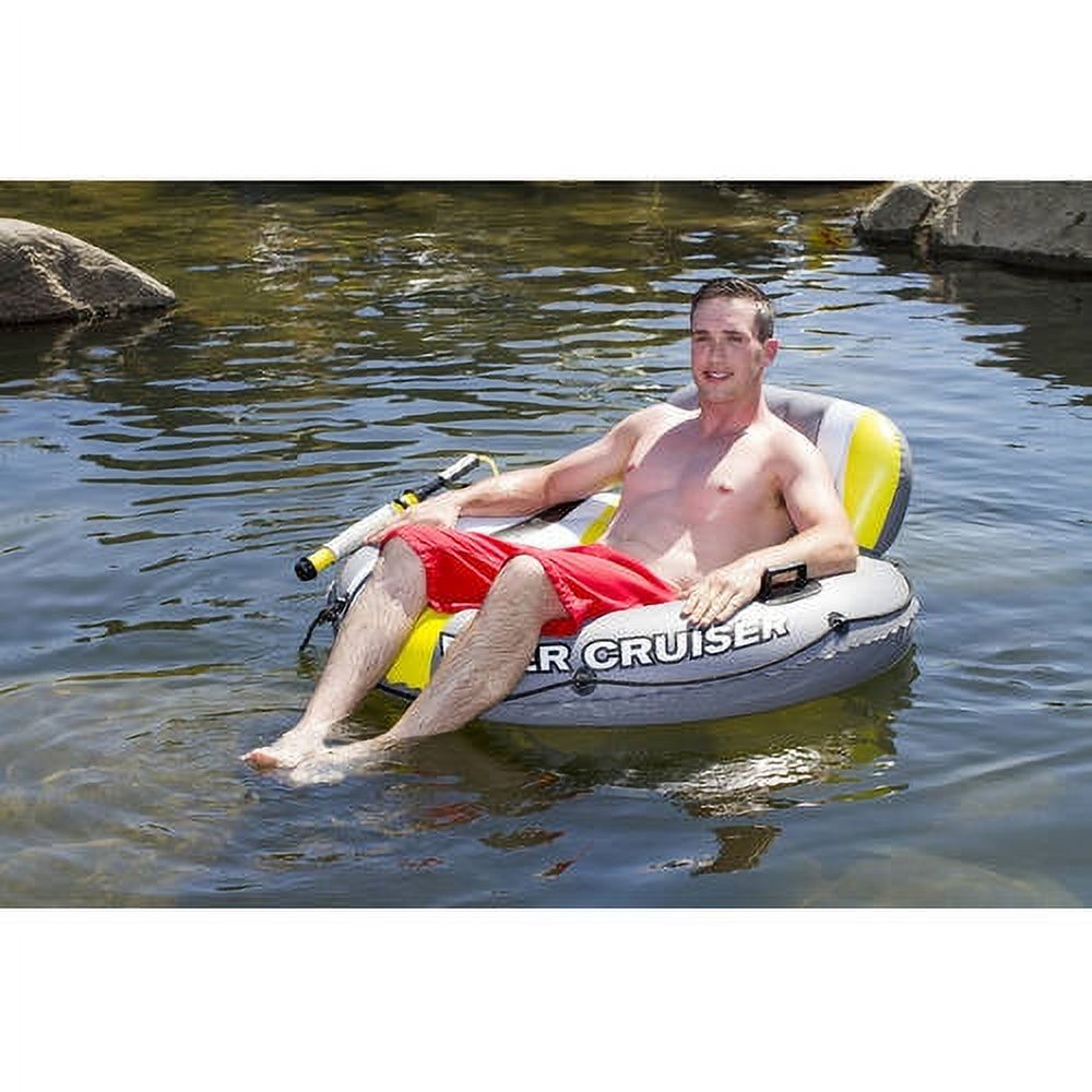 Poolmaster DLX River Cruiser Lounge with Launcher - Image 6