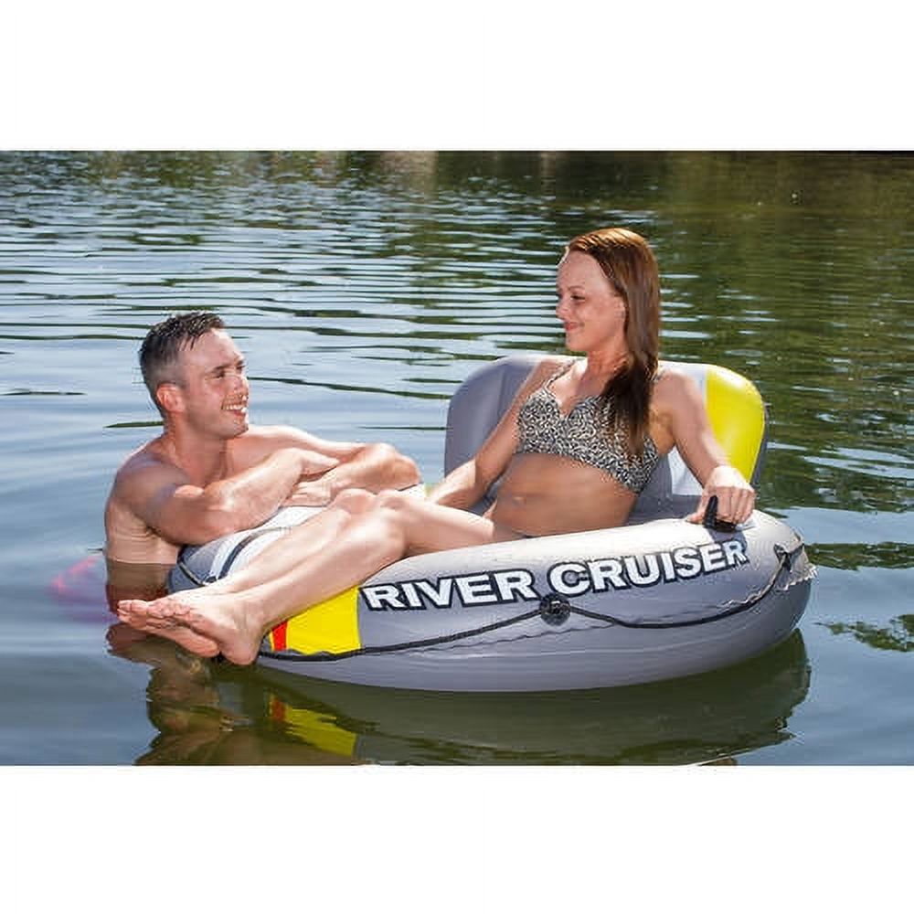 Poolmaster DLX River Cruiser Lounge with Launcher - Image 7