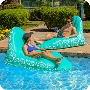 Poolmaster Imperial Lounge Deluxe Swimming Pool Float and Patio Furniture - Image 2