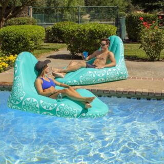 Poolmaster Imperial Lounge Deluxe Swimming Pool Float and Patio Furniture
