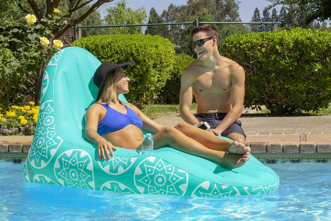 Poolmaster Imperial Lounge Deluxe Swimming Pool Float and Patio Furniture - Image 9