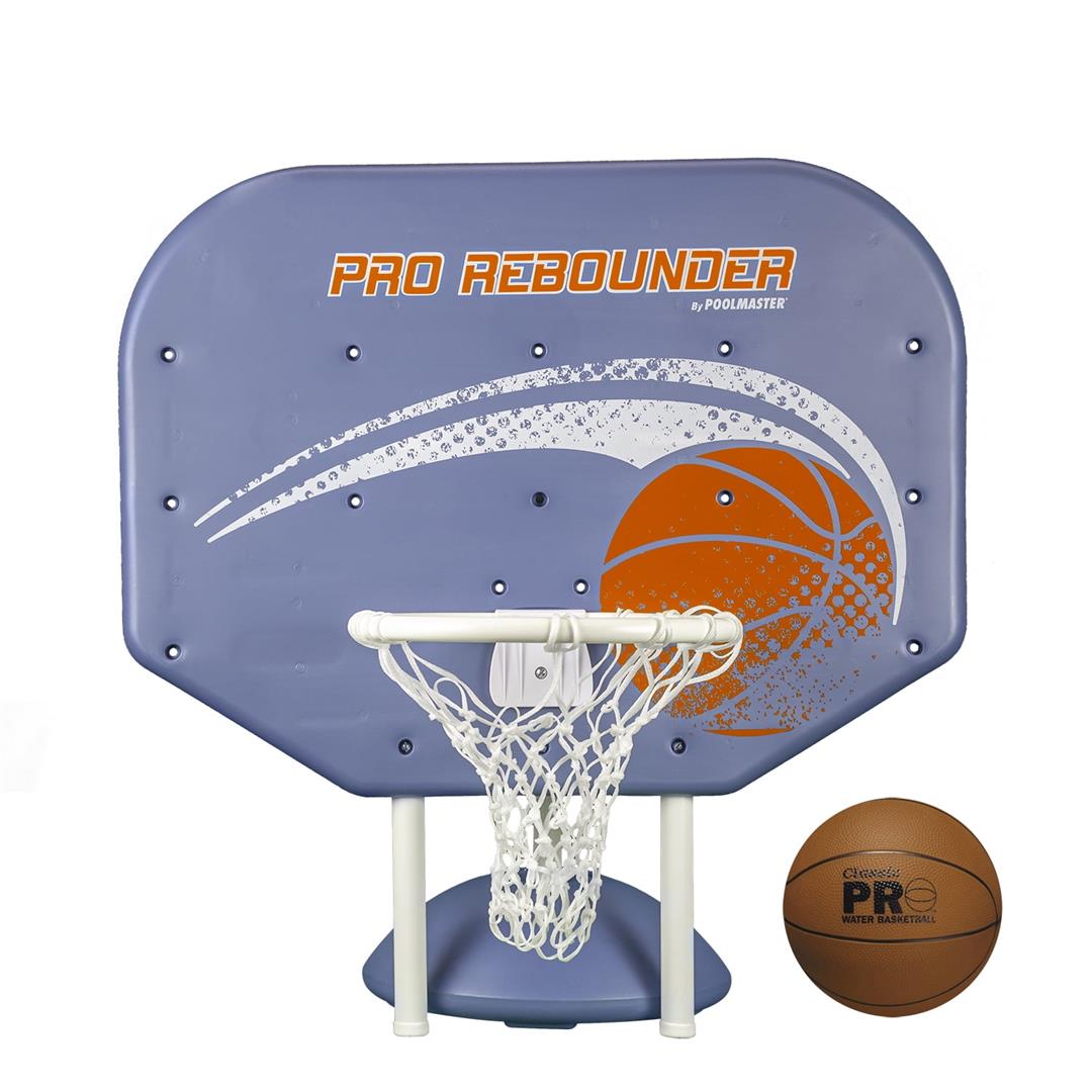 Poolmaster Pro Rebounder Poolside Basketball Net System Game with Ball & Needle - Image 7