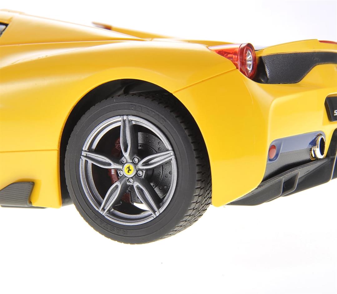 Ready! Set! Race! 1:14 RC Ferrari 458 Speciale A - Yellow - Image 3