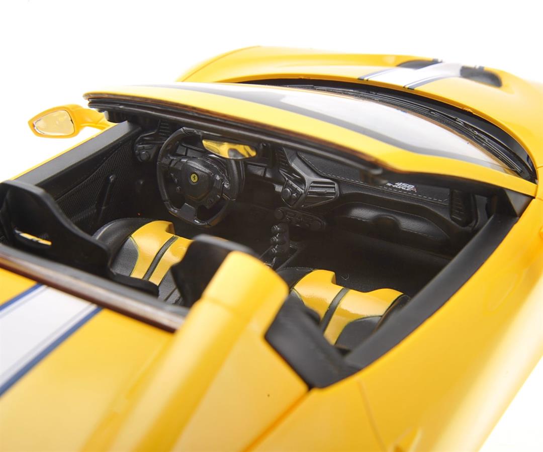 Ready! Set! Race! 1:14 RC Ferrari 458 Speciale A - Yellow - Image 6