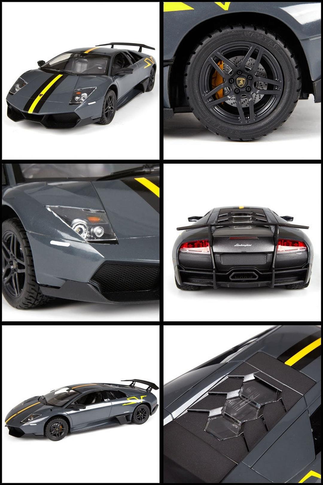 Ready! Set! Race! 1:14 RC Murcielago LP670-4 Superveloce Limited Edition Grey - Image 4