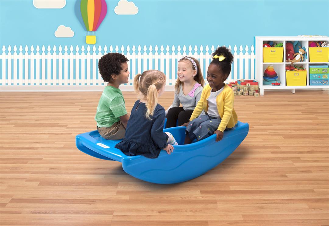 Simplay3 Rocking Bridge Teeter Totter and Bridge for Toddlers 2-6 years - Image 3