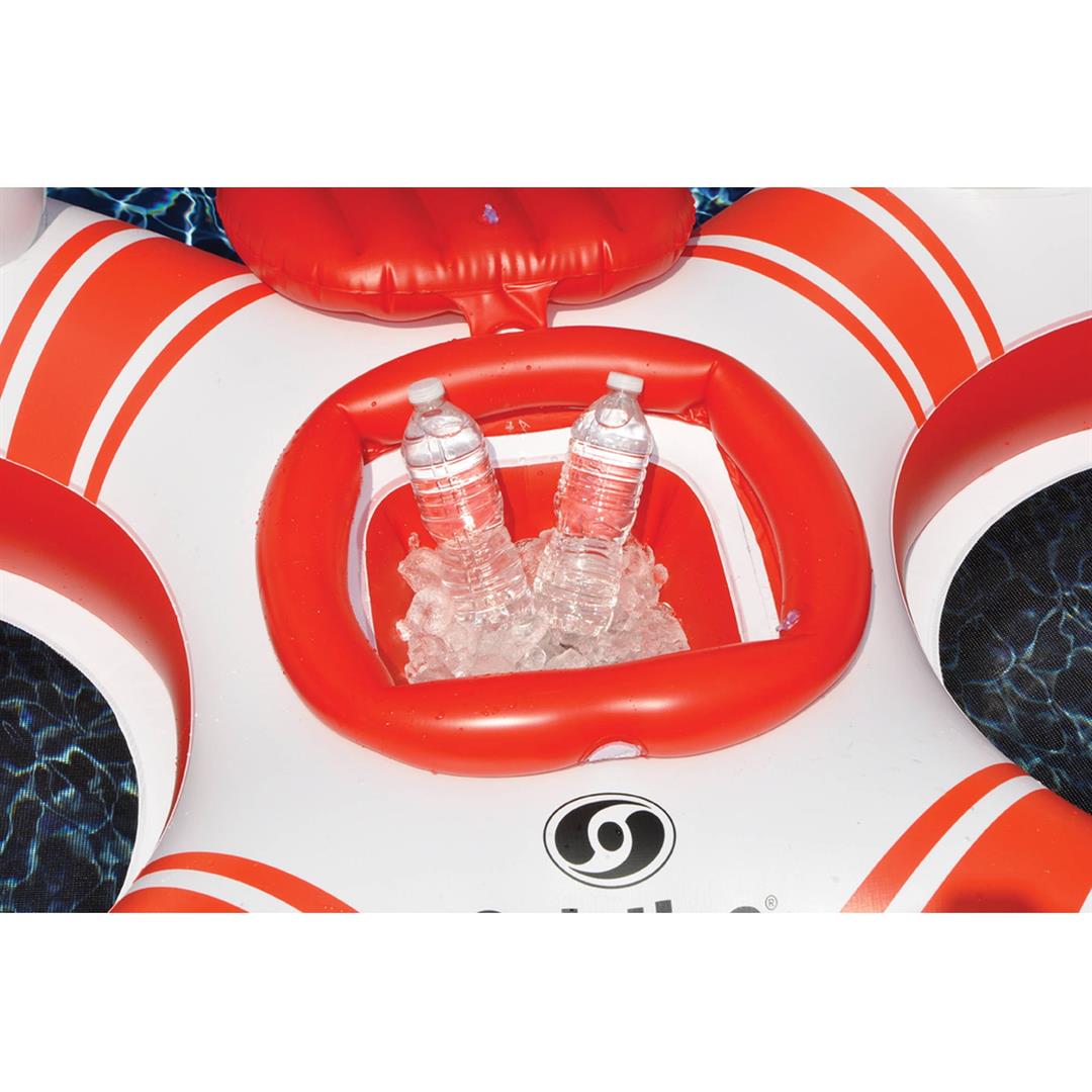 Solstice Super Chill River Tube Double Duo with Cooler - Image 2