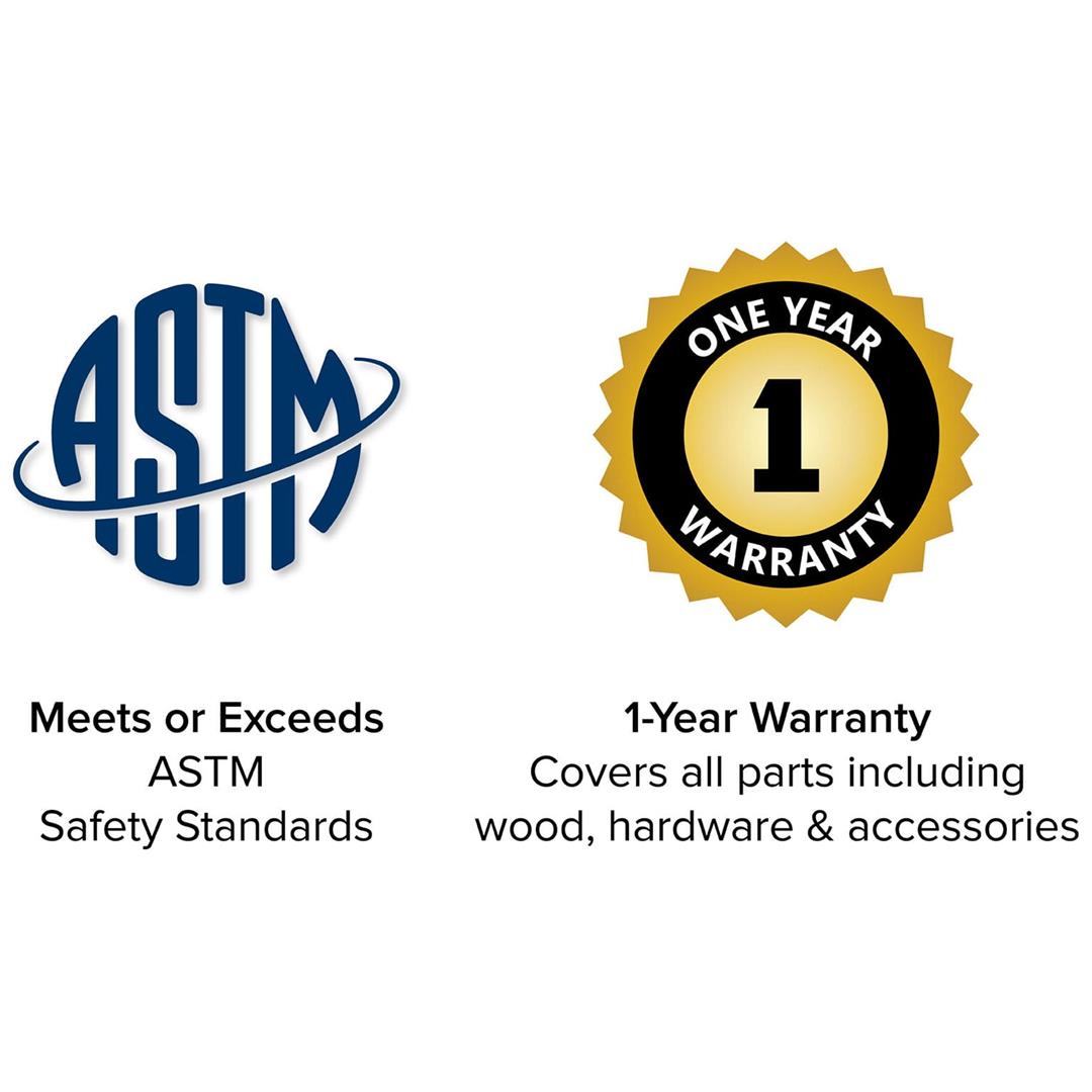 Sportspower 4.2 x 4 Rectangular Sandbox with 2 Wooden Bench and Ground Liner - Image 2