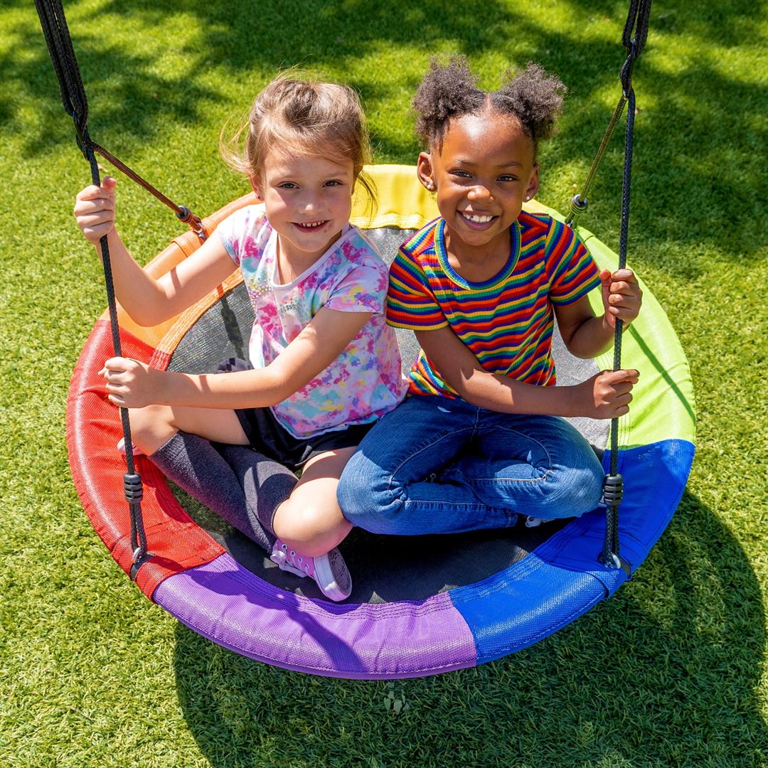 Sportspower 40" Super Fun Super Saucer Swing, Great for Kids 3-8 - Image 4