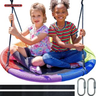 Sportspower 40" Super Fun Super Saucer Swing, Great for Kids 3-8