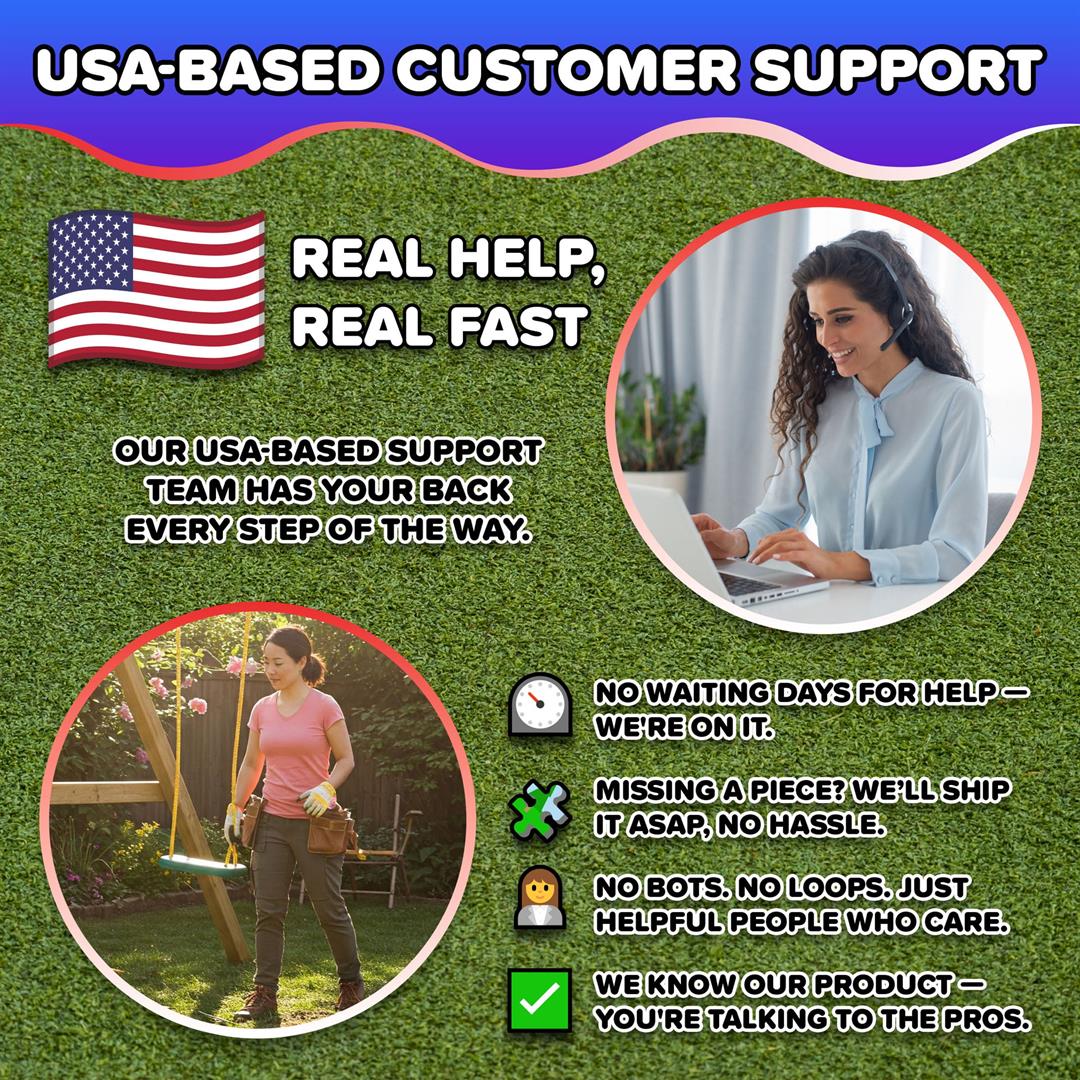 Sportspower FNS-004 My 1st Toddler Swing - Heavy-Duty Baby Indoor/Outdoor Swing Set with Safety Harness, Puppy Version, 58" L x 58" W x 47" H - Image 3