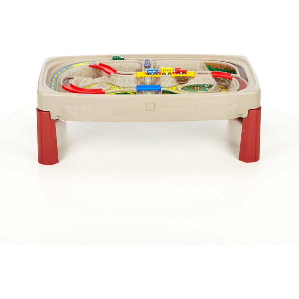 Step2 Deluxe Canyon Road & Train Table and Kids Activity Table - Image 3