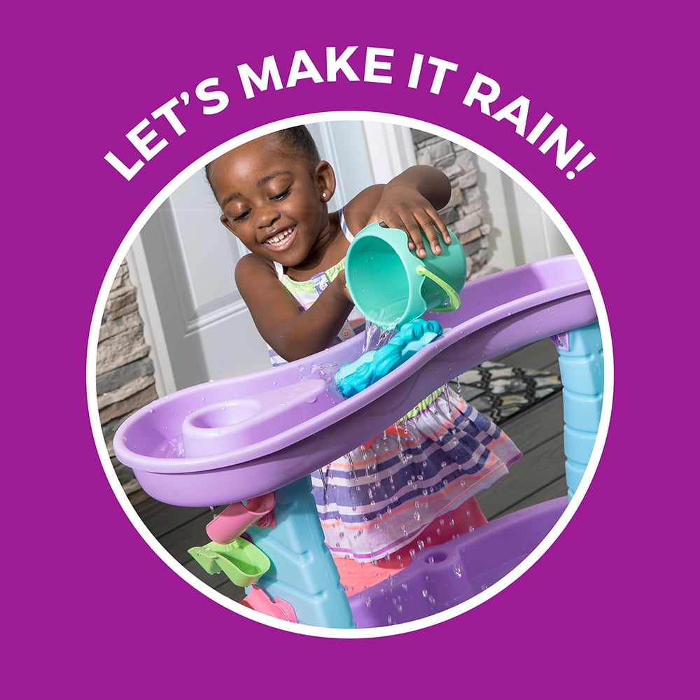 Step2 Rain Showers & Unicorn Sand and Water Table for Toddlers - Image 6