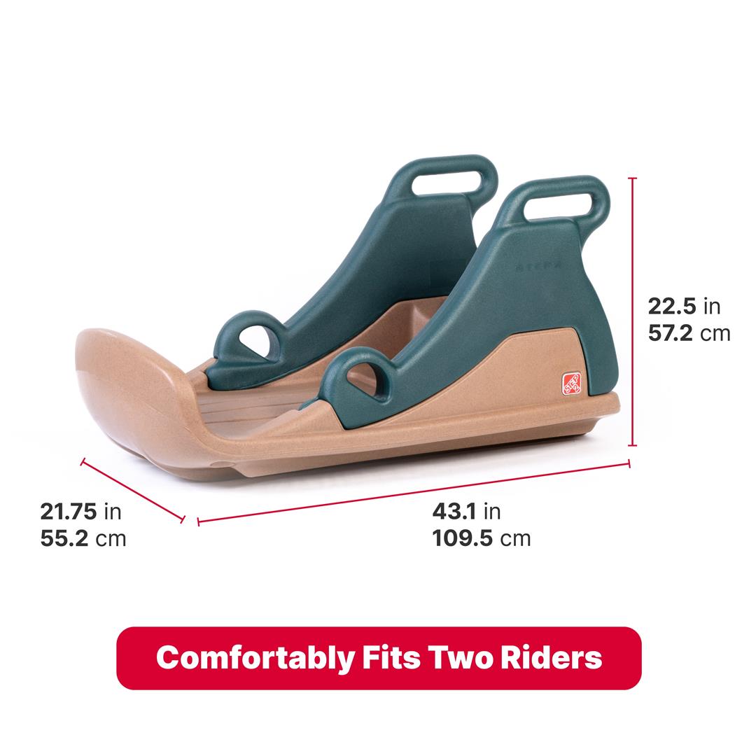 Step2 Snow Runner Tobaggan Style Plastic Winter Sled for Kids - Image 7