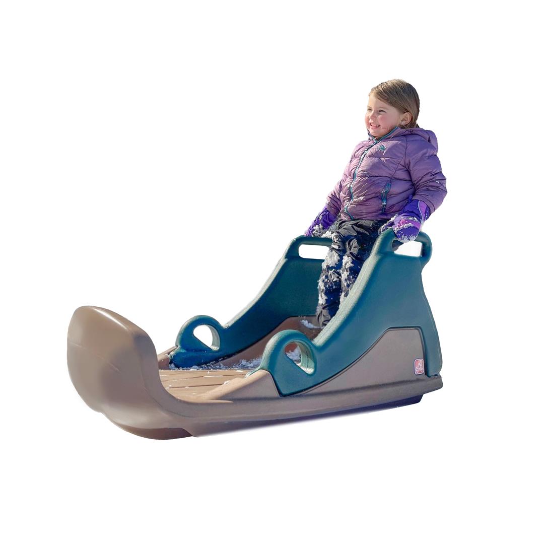 Step2 Snow Runner Tobaggan Style Plastic Winter Sled for Kids