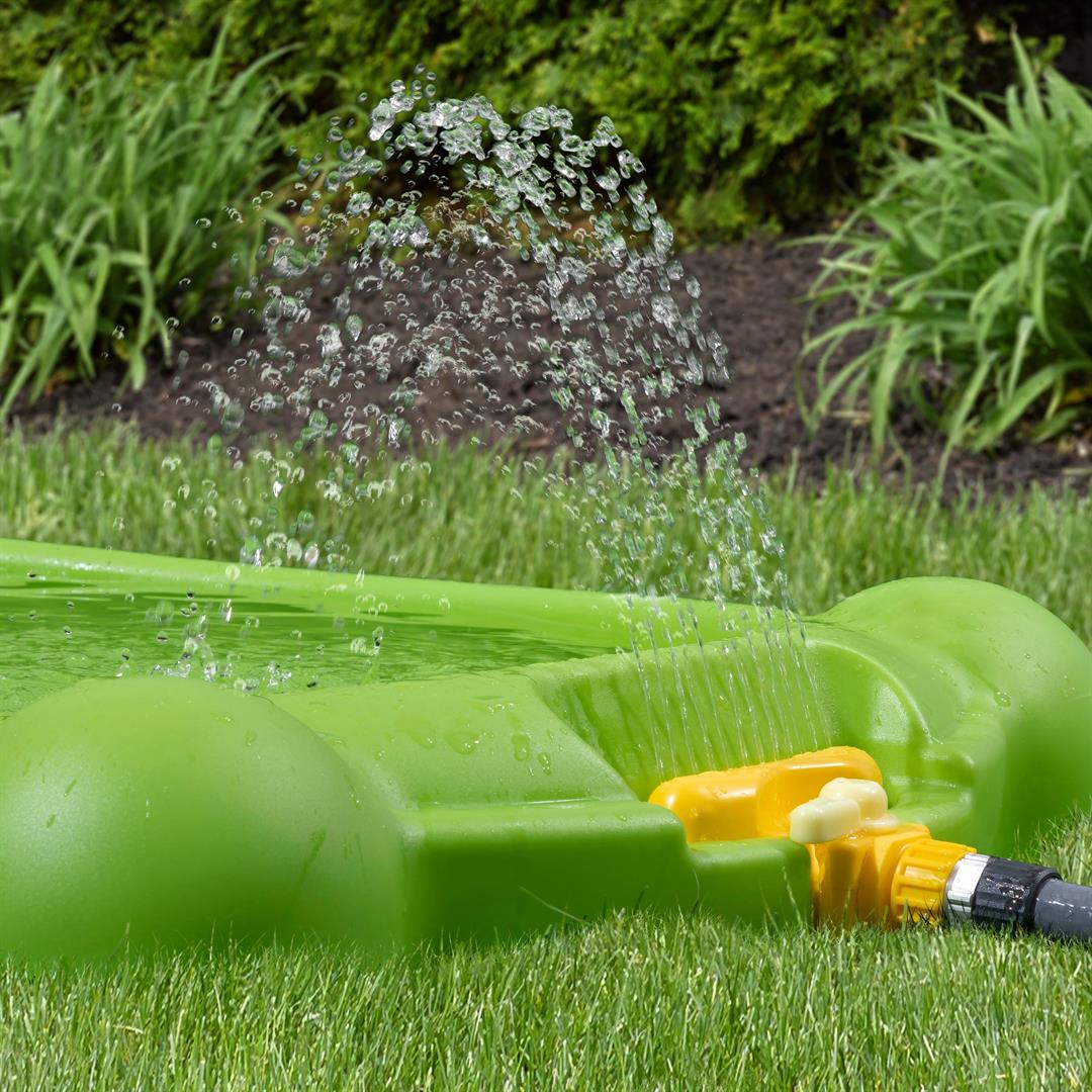 Step2 Waterbug Splash Pad Green Plastic Outdoor Water Playset for Toddlers - Image 2