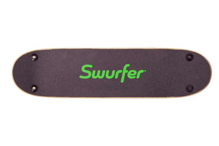 Swurfer TreeSkate Waves Stand Up Skating Swing, Wooden Outdoor Swing for Kids and Adults - Image 3