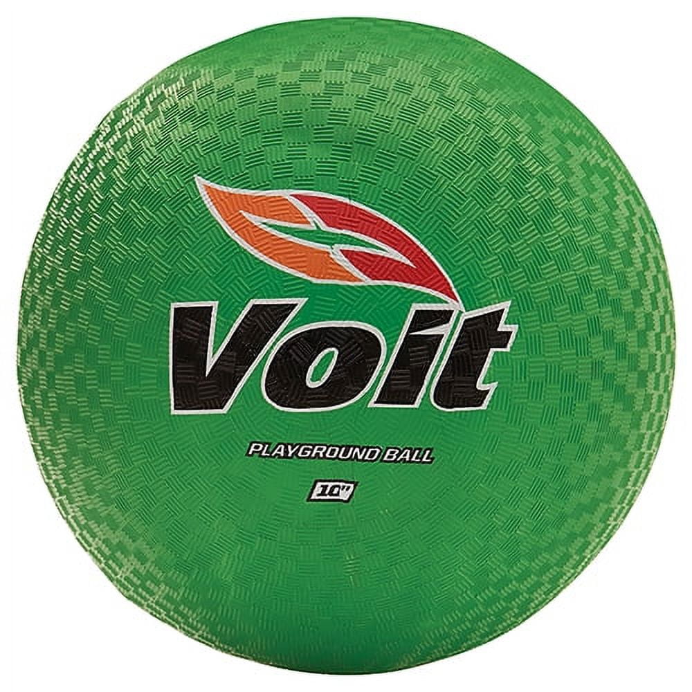 Voit 10" Playground Balls, Rainbow Pack of 6 - Image 2