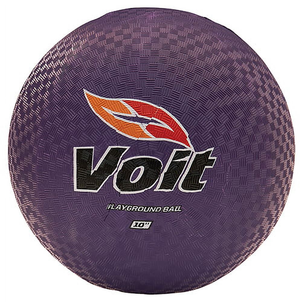Voit 10" Playground Balls, Rainbow Pack of 6 - Image 4