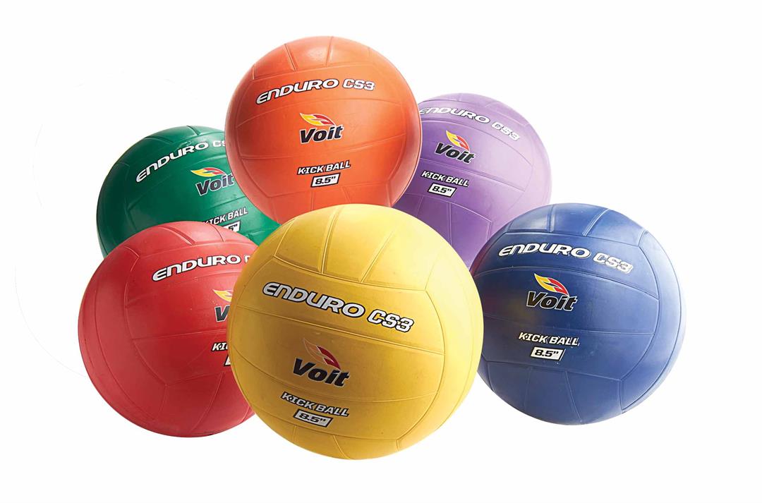 Voit Enduro CS3 8.5" Kickballs, 6-Pack