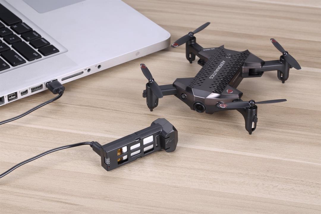 Voyage Aeronautics HD Streaming Drone with Wide-Angle Lens, 7 Inches, Black - Image 2