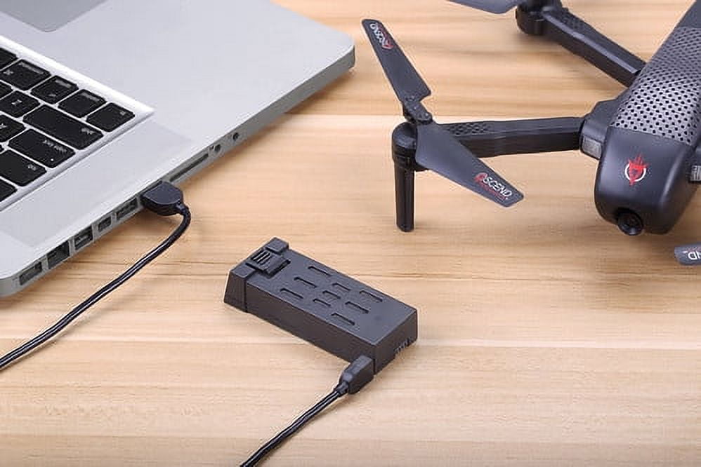 Voyage Aeronautics VA-2500 Premium HD Video Drone with Optical Flow Technology - Black, 14-Inch Wide - Image 2