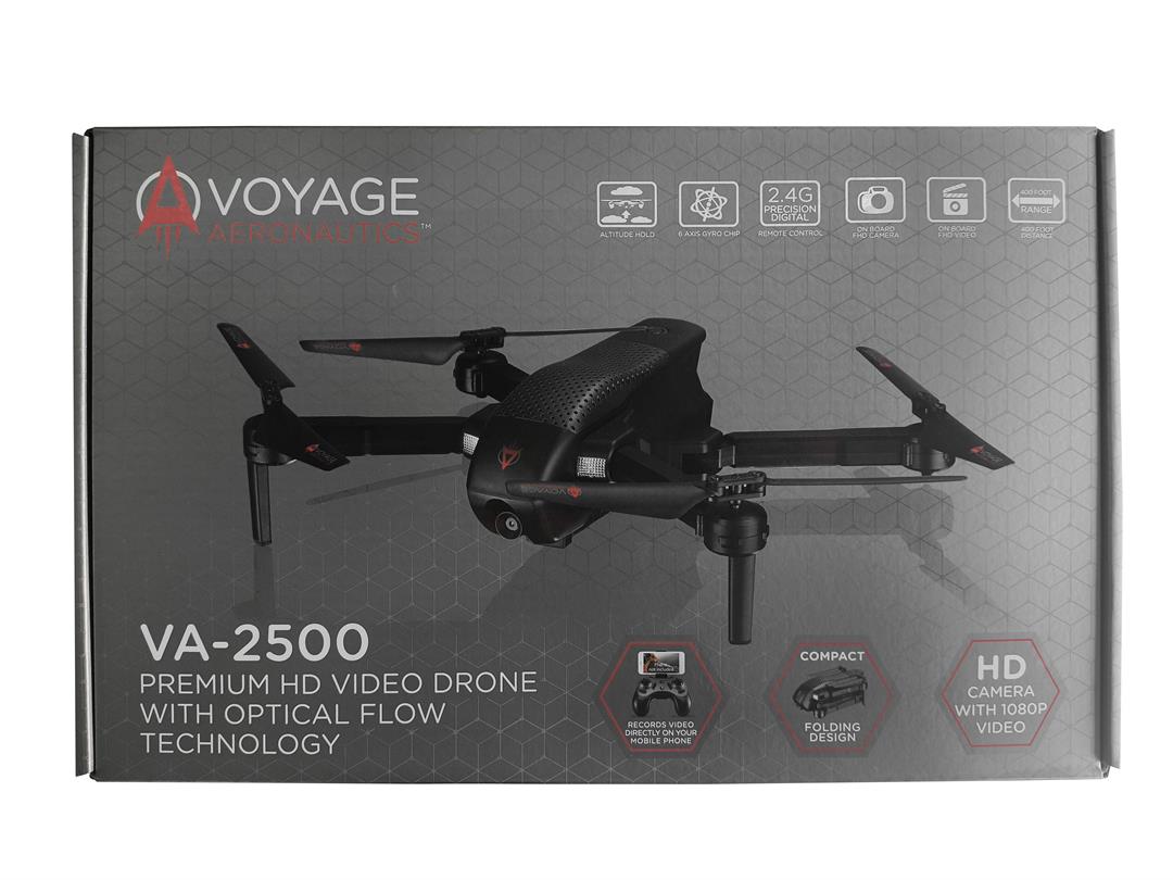 Voyage Aeronautics VA-2500 Premium HD Video Drone with Optical Flow Technology - Black, 14-Inch Wide - Image 6